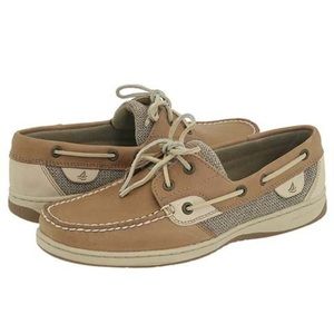 Sperry Top-Sider Bluefish 2-Eye Linen/Oat 7.5